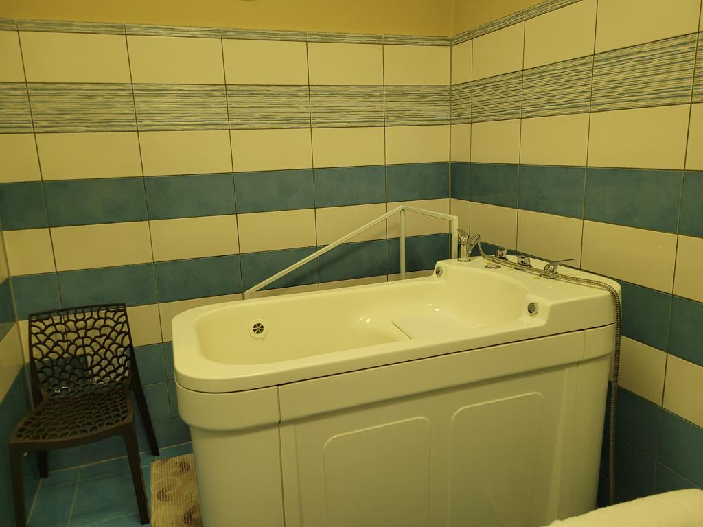 Das Wirbelbad für die Beine in Franzensbad